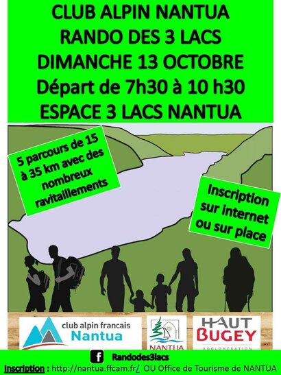 Rando des trois lacs Rando des trois lacs