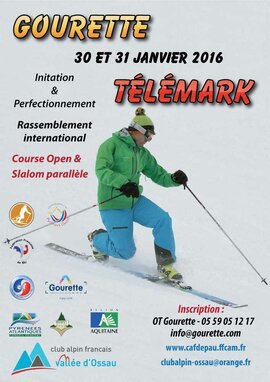 Gourette télémark 2016 Gourette télémark 2016