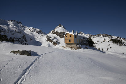 Hiver au refuge de Campana de Cloutou Hiver au refuge de Campana de Cloutou