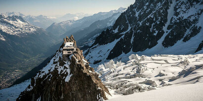 Le refuge du col de la Vanoise Le refuge du col de la Vanoise