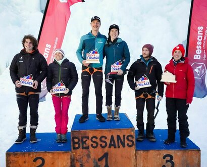 Podiums homme / femme ©Nils Paillard / FFCAM Podiums homme / femme ©Nils Paillard / FFCAM