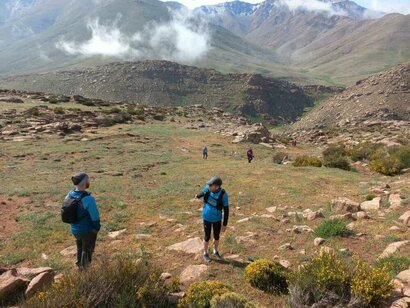 Sur le plateau d'Oukaïmeden Sur le plateau d'Oukaïmeden